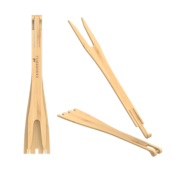 Bamboo Multi-Functional 3-in-1 BBQ Tool