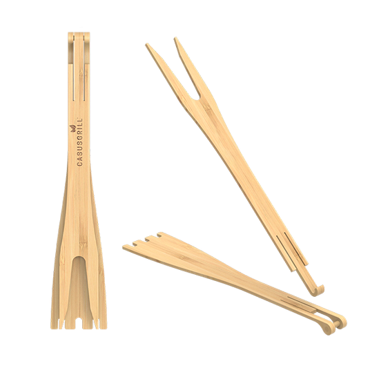 Bamboo Multi-Functional 3-in-1 BBQ Tool